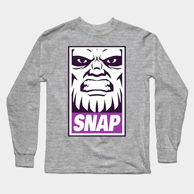 SNAP Long Sleeve T-Shirt by blairjcampbell